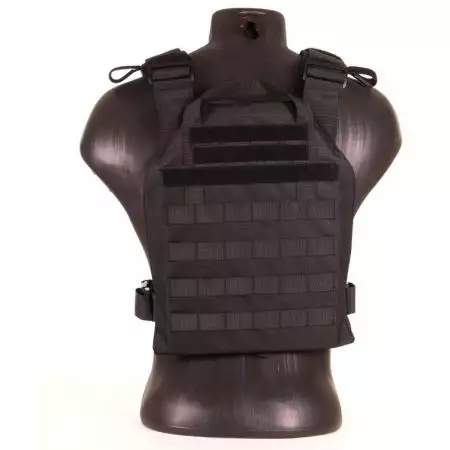 Veste Plate Carrier JPC Lightweight Molle Lancer Tactical - Noir