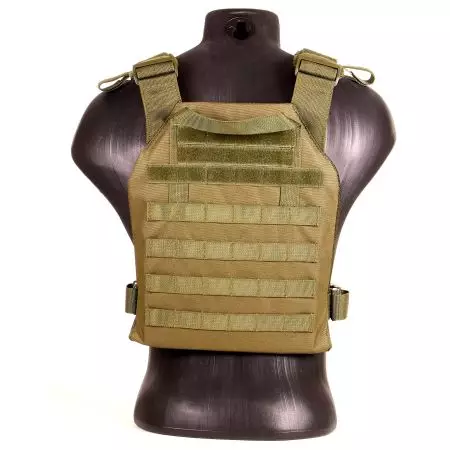 Veste Plate Carrier JPC Lightweight Molle Lancer Tactical - Olive
