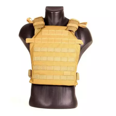 Veste Plate Carrier JPC Lightweight Molle Lancer Tactical - Tan