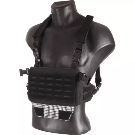 Veste Tactique Chest Rig V1 Speedsoft Delta Tactics - Noir