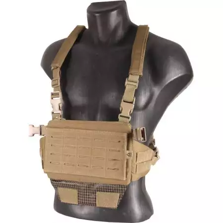 Veste Tactique Chest Rig V1 Speedsoft Delta Tactics - Tan
