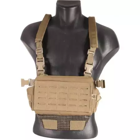 Veste Tactique Chest Rig V1 Speedsoft Delta Tactics - Tan