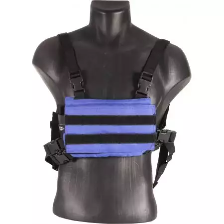 Veste Tactique Chest Rig V2 Speedsoft Delta Tactics - Bleu
