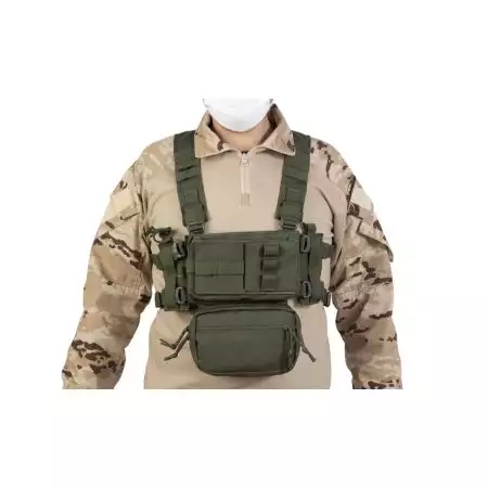 Veste Tactique Mini Chest Rig Delta Tactics - Olive