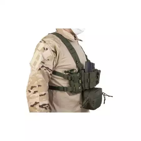 Veste Tactique Mini Chest Rig Delta Tactics - Olive