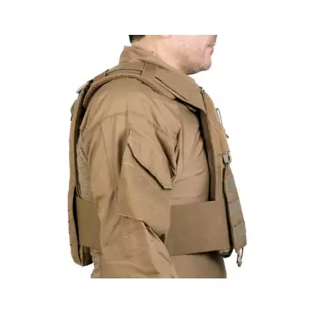 Veste Tactique Plate Carrier Force JPC MK1 Delta Tactics - Coyote