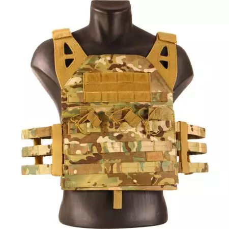 Veste Tactique Plate Carrier JPC Molle Lancer Tactical - Camo