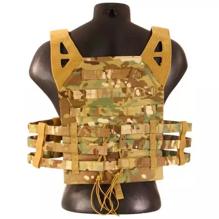 Veste Tactique Plate Carrier JPC Molle Lancer Tactical - Camo