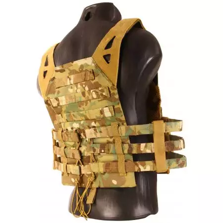 Veste Tactique Plate Carrier JPC Molle Lancer Tactical - Camo