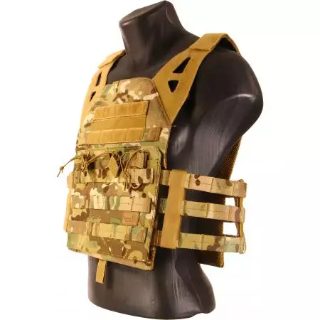 Veste Tactique Plate Carrier JPC Molle Lancer Tactical - Camo