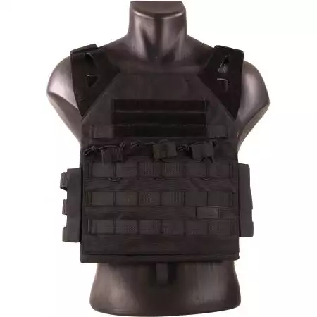 Veste Tactique Plate Carrier JPC Molle Lancer Tactical - Noir