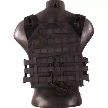 Veste Tactique Plate Carrier JPC Molle Lancer Tactical - Noir
