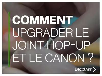 bouton upgrade joint et canon