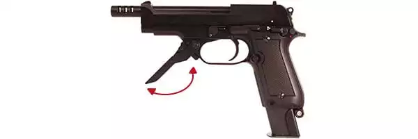 Pistolet Mitrailleur M93R II utilisant du Gaz GBB - Top Airsoft