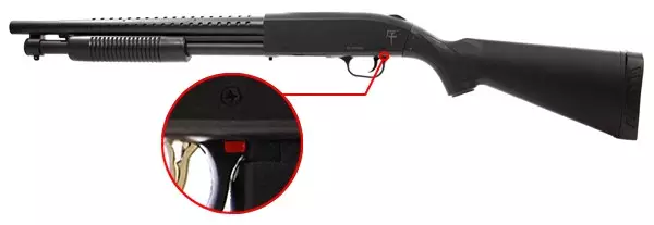 Fusil-a-pompe-M590-long-spring-metal-&-ABS-saigo-defense-noir-3