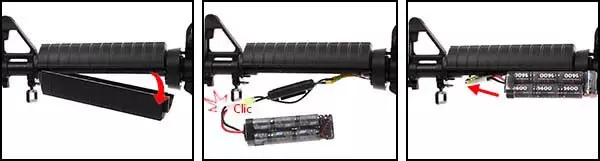 fusil carbine colt m4a1 m4 a1 electrique aeg noir 180800 batterie airsoft 1 optimized
