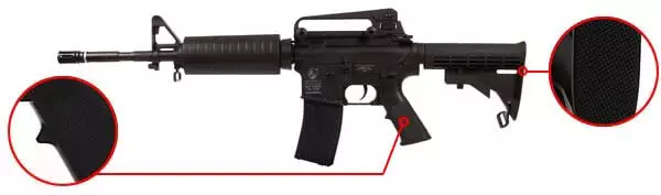 fusil carbine colt m4a1 m4 a1 electrique aeg noir 180800 confort airsoft 1 optimized