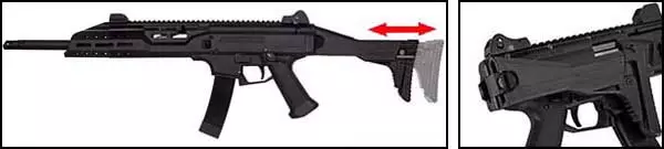 fusil cz scorpion evo 3a1 3 a1 carbine ceska zbrojovka aeg asg 18673 crosse ajustable airsoft 1 optimized
