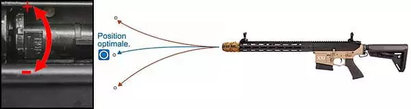fusil dmr legion rapax xxi m1 aeg secutor noir et tan sax0001 hop up airsoft 1 optimized