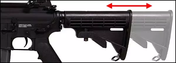 fusil gg m4a1 carbine cm16 aeg electrique guay guay noir crosse ajustable airsoft 1 optimized