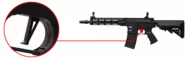 fusil m4 ca4 mlok 10 pouces noir classic army 6