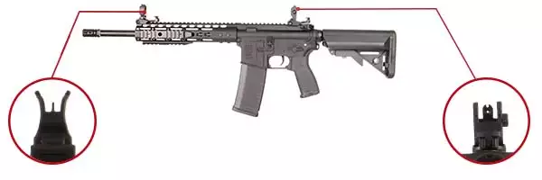 fusil sa e09 specna arms 66579 visee 2