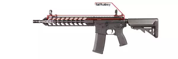 fusil sa e13 specna arms 66654 rail