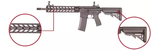 fusil sa e15 specna arms 66692 look