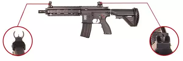 fusil sa h02 specna arms 13897 visee