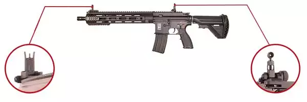 fusil sa h09 specna arms 22660 visee