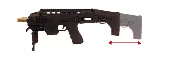 kit carabine glock 603163 montage crosse