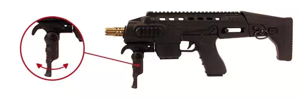 kit carabine glock 603163 montage poignee