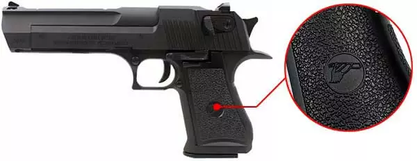 pistolet desert eagle 50ae gbb gaz cybergun we noir 090509 plaquette de crosse airsoft 1 optimized
