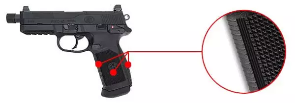 pistolet fn herstal fnx-45 tactical noir gaz gbb blowback 200508 confort airsoft 1 optimized