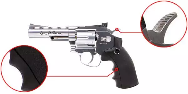 pistolet revolver dan wesson 4 silver co2 full metal 16181 confort airsoft 1 optimized