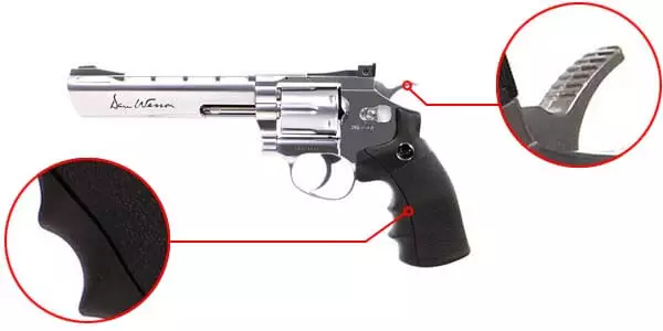 pistolet revolver dan wesson 6 silver co2 full metal 17479 confort airsoft 1 optimized