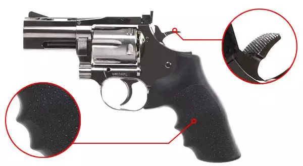 pistolet revolver dan wesson 715 357 magnum 2 5 pouces silver co2 18613 confort airsoft 1 optimized