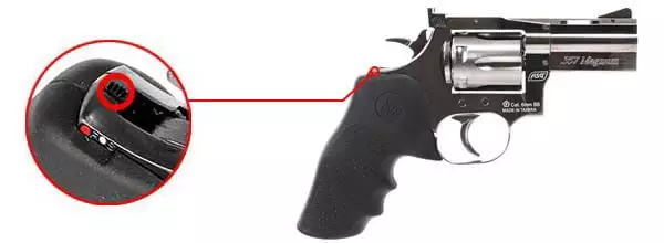 pistolet revolver dan wesson 715 357 magnum 2 5 pouces silver co2 18613 securite airsoft 1 optimized