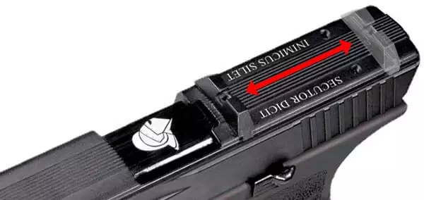 pistolet secutor g17 s17 gladius noir gbb blowback co2 gaz sag0002 organes de visee airsoft 1 optimized
