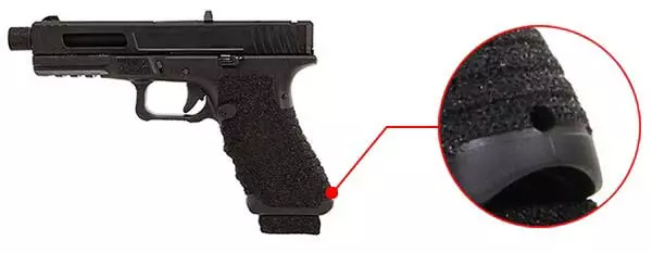 pistolet secutor gladius 17 acta non verba co2 gbb blowback noir anneau de dragonne 1 optimized