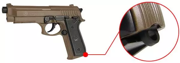 pistolet taurus pt92 pt 92 af spring hpa culasse metal tan dersert version 210117 dragonne airsoft 1 optimized