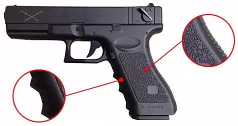 pistolet yakuza g18 lipo aep saigo defense noir sg00042 ergonomie airsoft 1