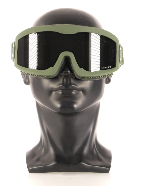 Masque Thermal Antibuée AERO Tan / Smoke Lancer Tactical