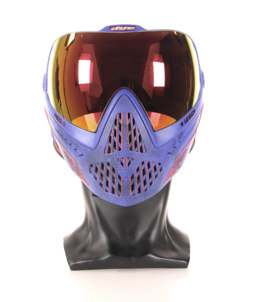 Masque Paintball Thermique Modern World - Vision Combat Insert Renegade Rouge - Neuf